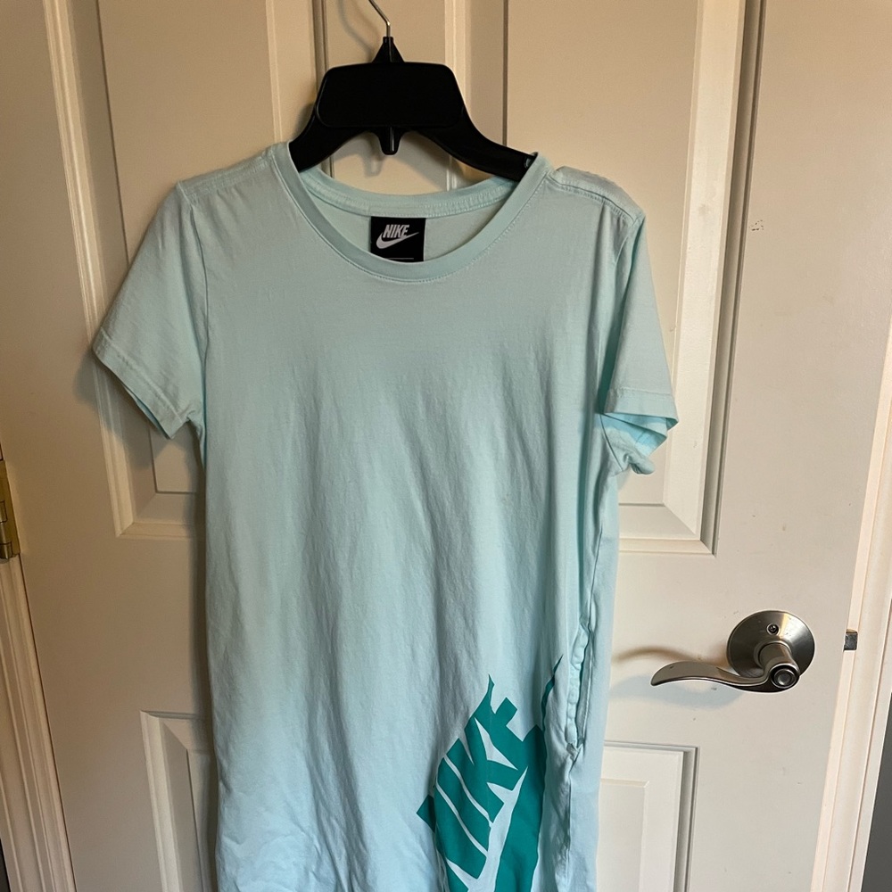 Nike Girls Light Blue Athletic Dress